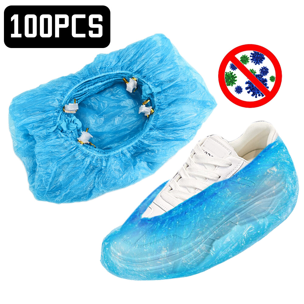 100pcs Non-slip Shoe Cover Disposable 