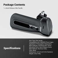 NEEWER Khuôn Ống Kính Điện Thoại Tổng Thể Chống Rung Quay Video Kèm Ổ Cắm Ống Kính 17mm & Máng Chuyển Bộ Lọc 67mm Tương Thích Với iPhone & Điện Thoại Android PA058