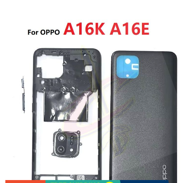 Cover quay lại nhà ở cho oppo a16k a16e trung khung ống kính máy ảnh khung