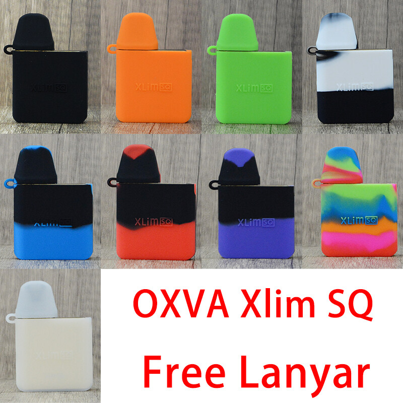 Cho Xlim SQ vỏ silicon Với Dây Buộc cao su bảo vệ Mềm Bìa Kết Cấu Da Lá Chắn vỏ cao su cho máy hút Tinh dầu thơm