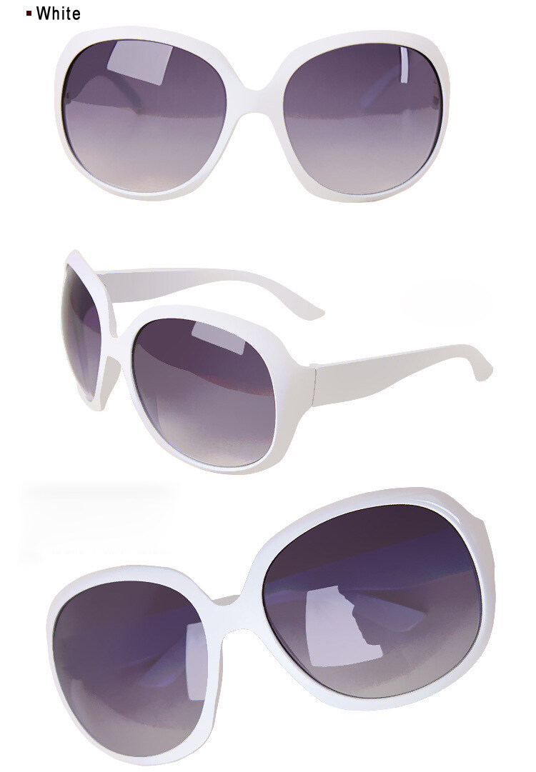 large white sunglasses