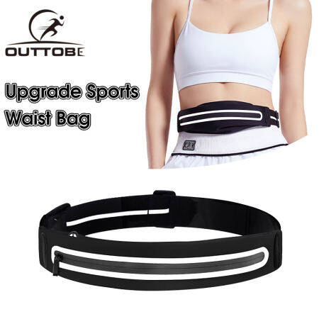 Outtobe Men's Running Belt Bag: Slim, Waterproof, Adjustable