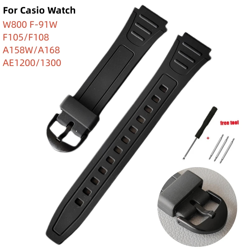 Stahlband 18mm Für Casio F91W, A158W, AE1200 & Mehr – Metall-Armband Im Sport-Look Stahlband 18mm Für Casio F91W, A158W, AE1200 & Mehr – Metall-Armband Im Sport-Look