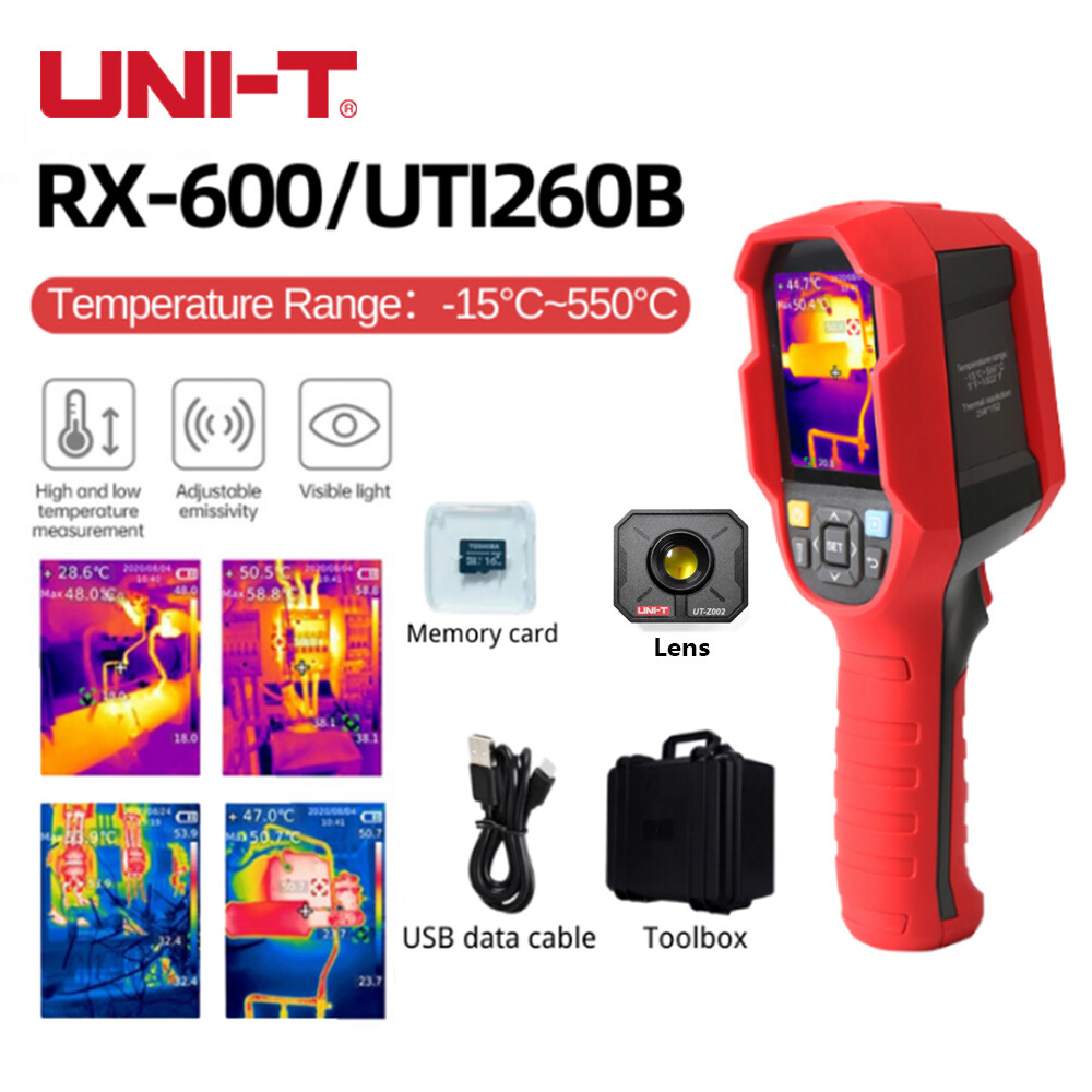 UNI-T uti260b hồng ngoại thiết bị tạo ảnh bằng nhiệt-15 ~ 550 ° C công nghiệp camera tạo ảnh nhiệt cầm tay USB hồng ngoại 256*192 pixels