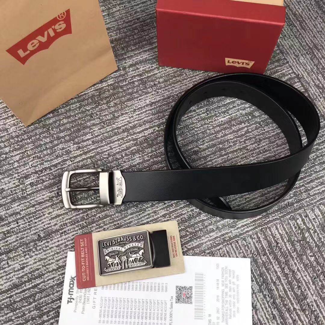 levis cut to fit leather belt