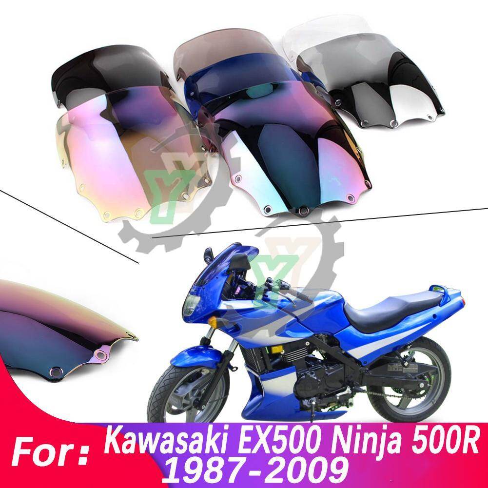 Ex 500ex 500r Gpz 500 Motorcycle Windshield Windscree Wind Deflector For Kawasaki Ninja Ex500ex500rgpz500 1987 07 08 09 Lazada