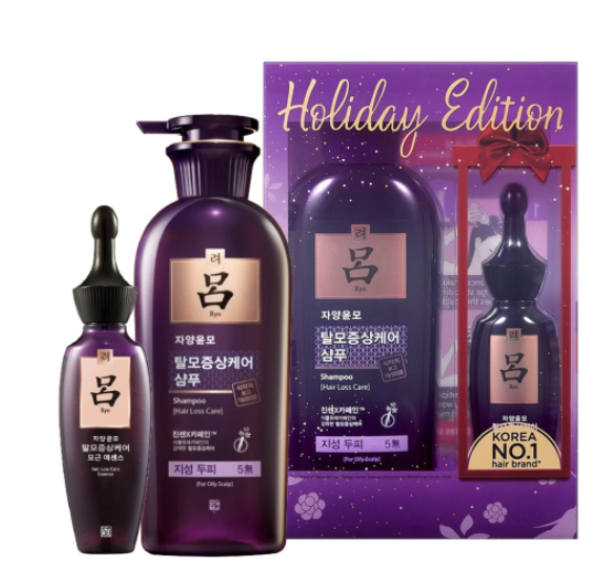 Gambar RYO Hair Loss Care Essence Holiday Edition Set (Shampoo for Oily Scalp   Essence)