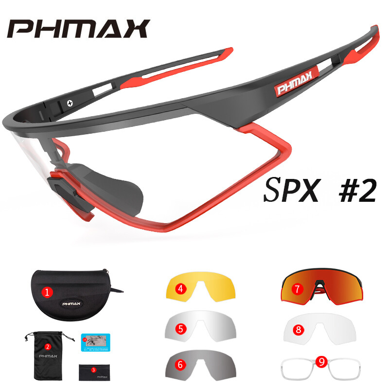 X-TIGER Phân Cực Đi Xe Đạp 5 Ống Kính Kính UV400 Đi Xe Đạp Thể Thao SunGlasses Mountain Bike Goggles Racing Road MTB Xe Đạp Eyewear