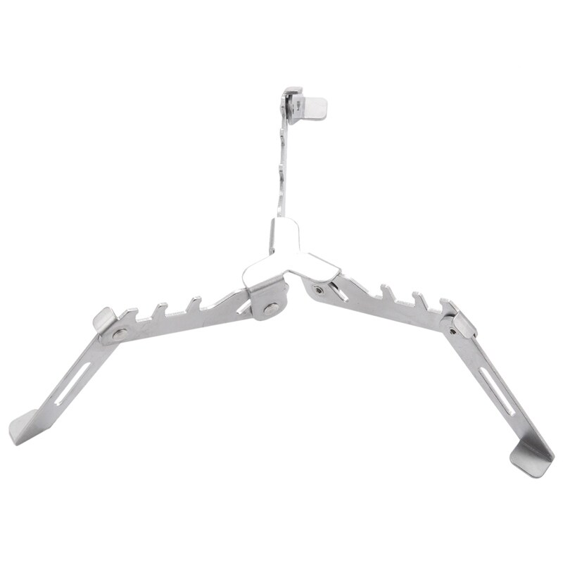 Gambar Outdoor Stove Canister Stabilizer Gas Tank Stand Foldable Cartridge Tripod Support Folding Fuel Camping Travel Stove Stabilizer