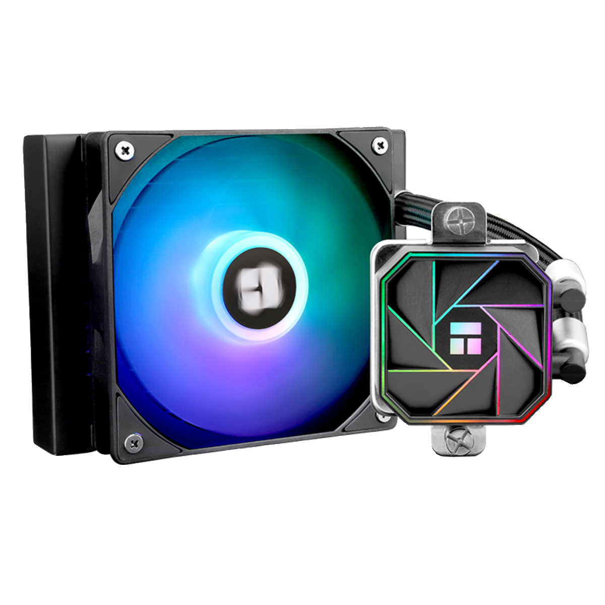 Thermalright Aqua Elite 120 V3 argb CPU tất cả trong một làm mát bằng nước 120mm tích hợp AIO CPU tả