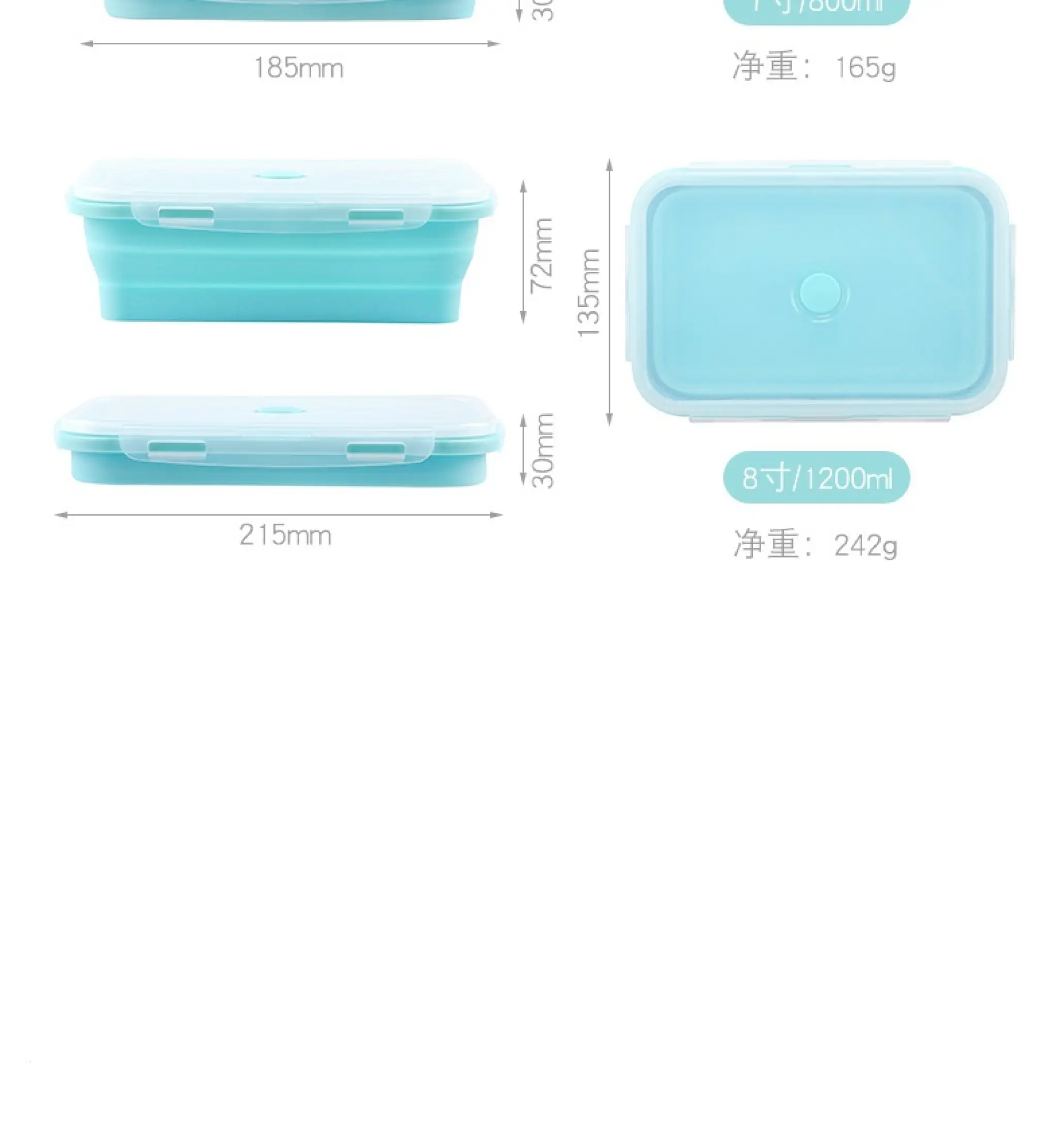 Fda Lipat Kotak Makan Tengah Hari Lipat Silikon Kotak Makan Tengah Hari Kotak Makan Tengahari Ketuhar Gelombang Mikro Mudah Alih Kotak Makan Tengah Hari Plastik Lazada Singapore