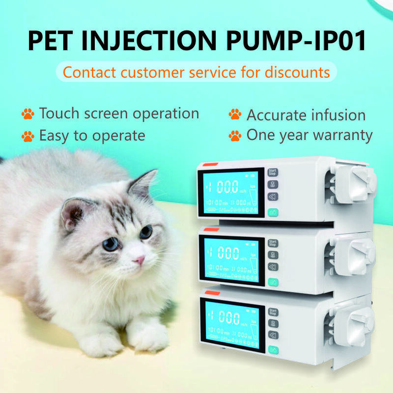 【COD】Animal hospital injection pump, micro injection pump, pet intravenous infusion pump, veterinary infusion pump injection pump, household animal micro infusion pump, intelligent alarm, precise input, free shipping ราคา 6,725 บาท*ส่งฟรี