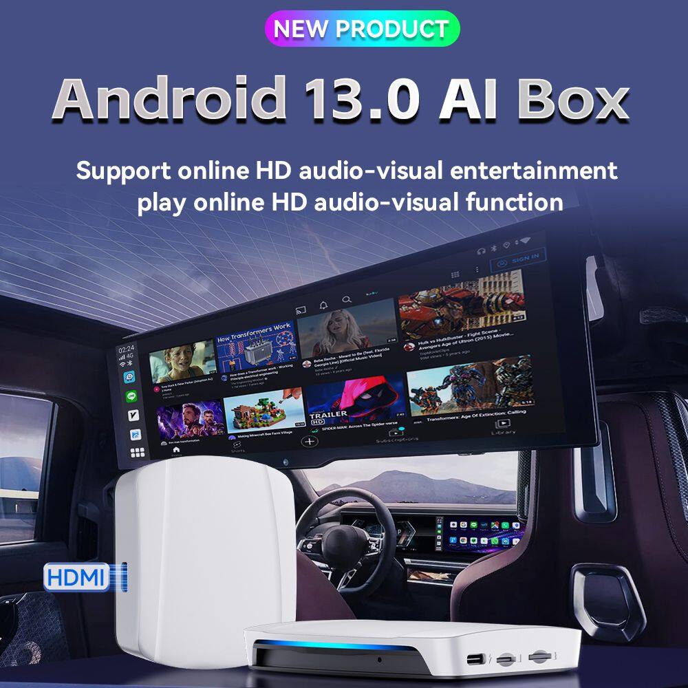 CarlinKit TBOX-UHD CarPlay AI Box Android 13 Wireless CarPlay Android Auto Qualcomm SDM 6225 660 Dual Bluetooth 8-Core HDMI GPS 4G Wifi ราคา 6,413 บาท*ส่งฟรี