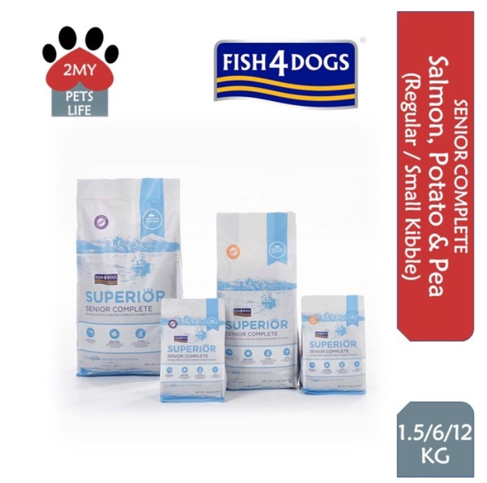 Fish4Dogs Superior Adult Complete with Salmon Dog Dry Food Lazada