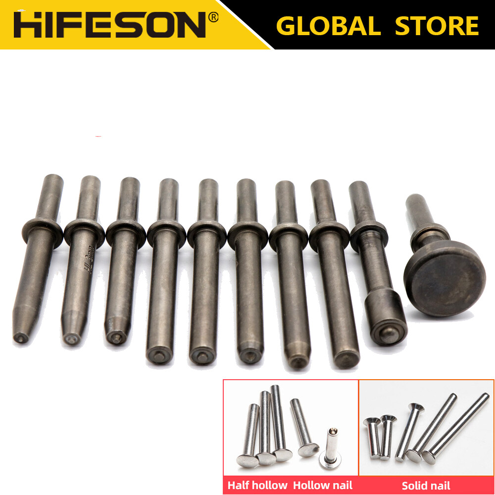 Hifeson đầu đinh tán khí nén đầu đinh tán rắn bán rỗng búa khí nén đầu đinh tán biển hiệu quảng cáo giao thông