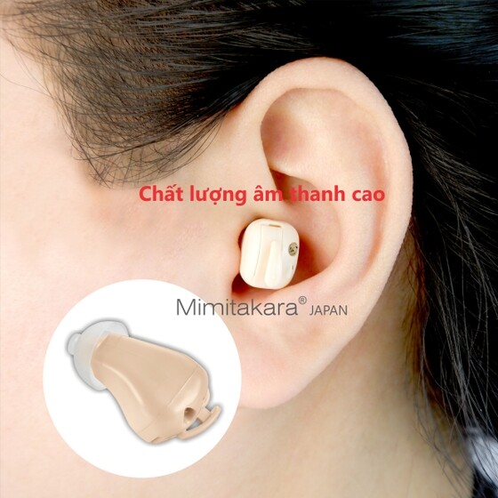 Máy Trợ Thính Siêu Nhỏ Lỗ Tai Mimitakara DP-6SY5 Nhật