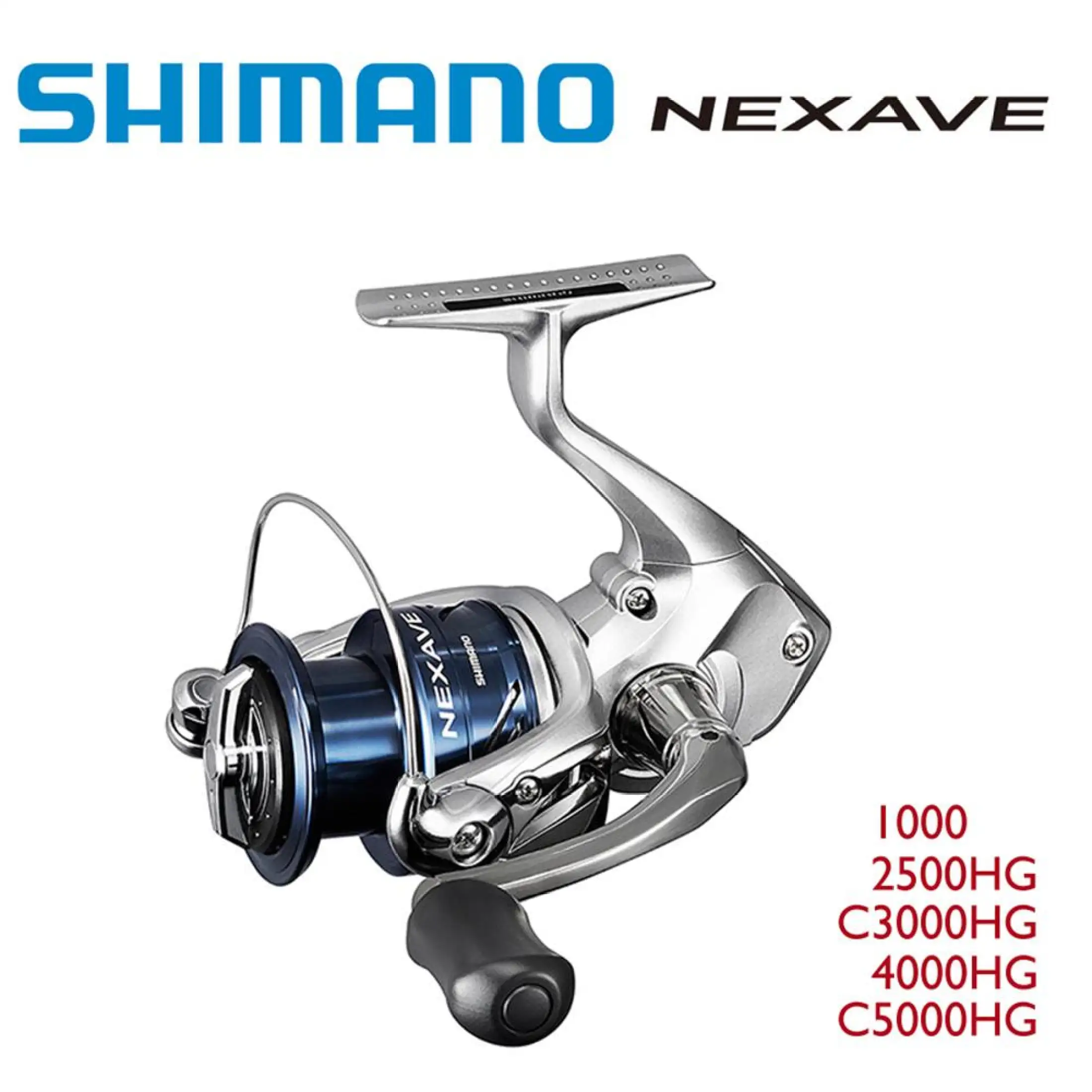 Shimano Nexave Front Drag Spinning Reels
