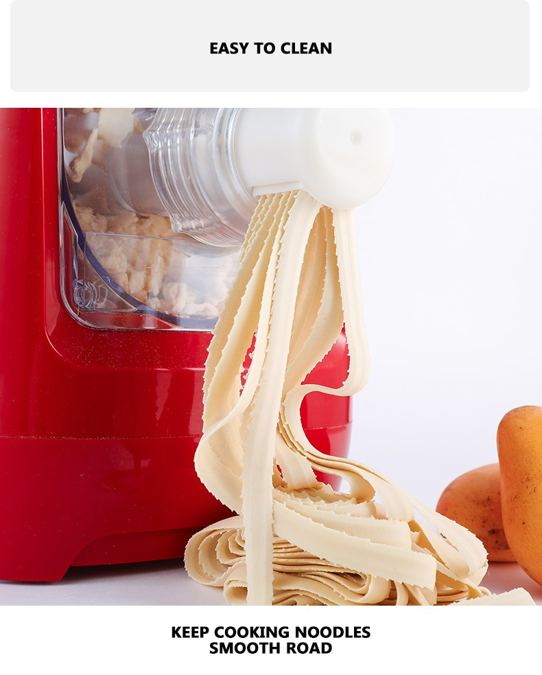 Electric Noodle Maker । Fully Automatic Pasta Maker । DIY Vegetable Press  Machine । Dough Blender । Household Electric Spaghetti Macaroni Processor ।  Intelligent Dumpling Presser Machine