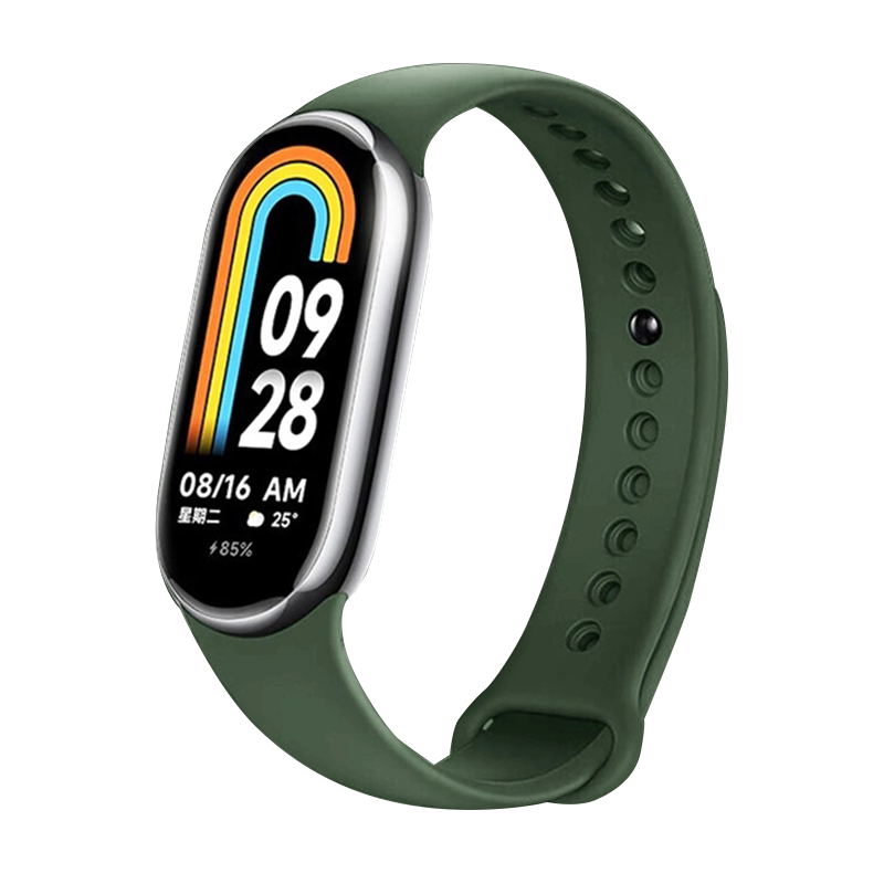 Dây Đeo For Xiaomi Smart Band 10 Dây Đeo Silicone Vòng Tay Thay Thế For Xiaomi Mi Band 9 Mi Band 8 Đ