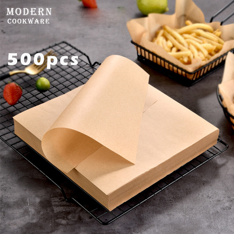 Giấy thấm dầu 500 tờ giấy khoai tây chiên giấy thấm dầu khoai tây chiên pháp giỏ đồ ăn nhẹ giấy thấm dầu