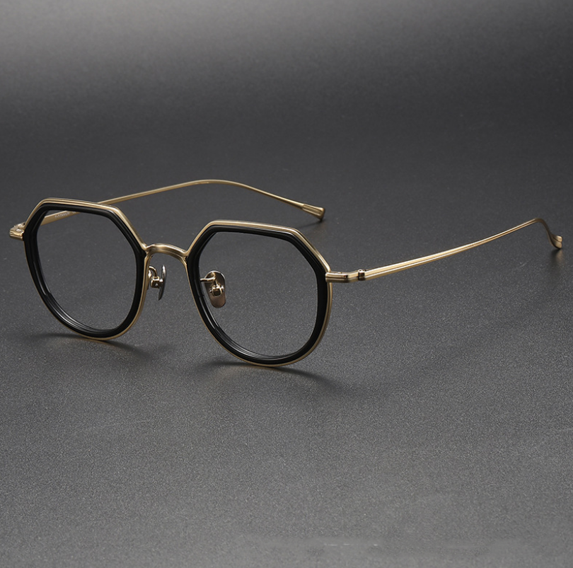 Top Quality Presbyopia Reading Eyeglasses Frame Pure Titanium Men Optical Eyewear Anti Scratch Prescription Vintage Glasses Women