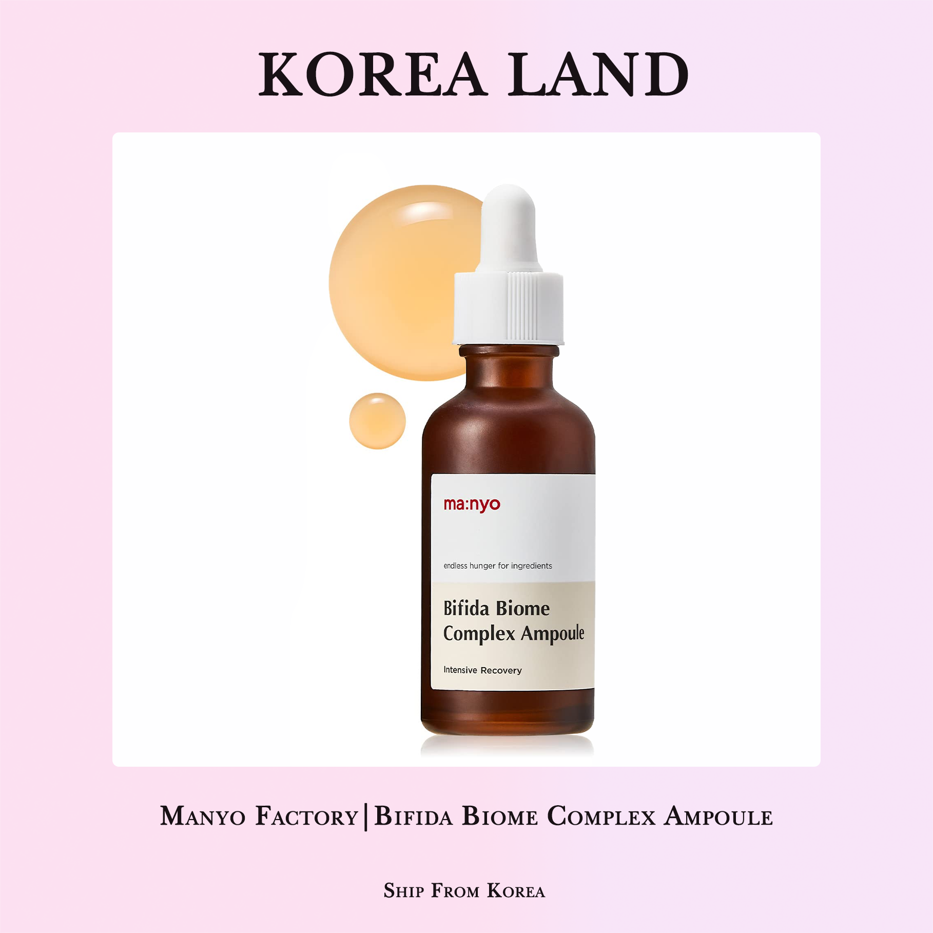 Manyo Factory | Bifida biome phức tạp Ampoule (80ml)