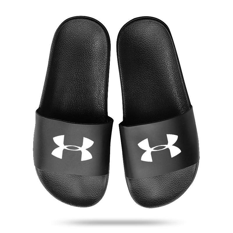 black & white sandals