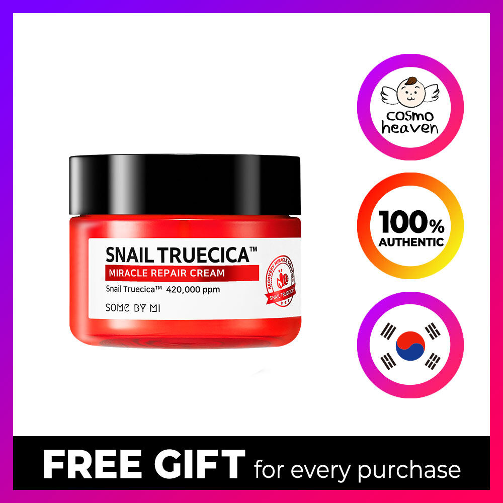 Một số, kem dưỡng da by mi snail truecica miracle 60g