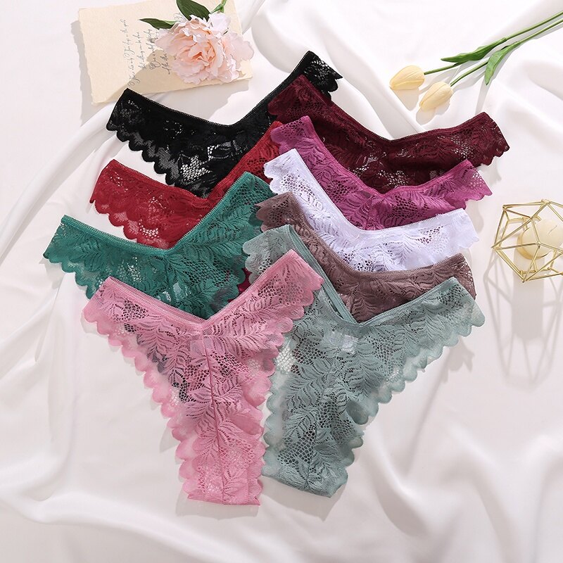 Finetoo ren Boyshort quần lót cho phụ nữ hoa thấp tầng SEXY và quần lót thoải mái mềm nữ pantyboxer