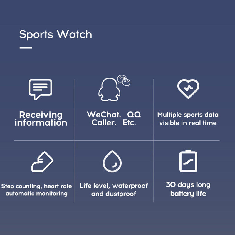 Free Strap 100% Original Y68 Đồng Hồ Thông Minh Bluetooth Không Thấm Nước Tập Thể Dục Huyết Áp Tracker Máy Theo Dõi Nhịp Tim D20 Smartwatch Đối Với Apple IOS Android 2