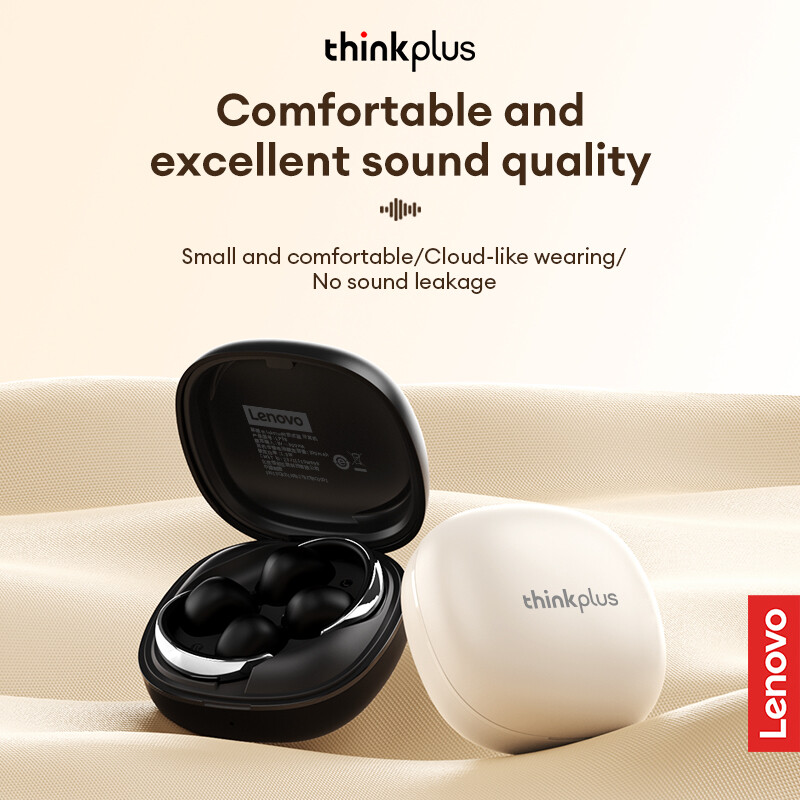 Lenovo LP38 True Wireless Bluetooth Headset Bluetooth V5.4 Panoramic Dolby Surround Ear Clip HD Call noise reduction Ultra-long endurance sports comfortable to wear ราคา 683 บาท*ส่งฟรี