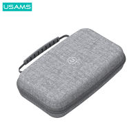 Usams đa chức năng ổ lưu trữ di động Túi Cầm Tay Túi chống thấm nước sạc USB cáp kỹ thuật số trường hợp mỹ phẩm tai nghe Powerbank tiện ích Túi du lịch