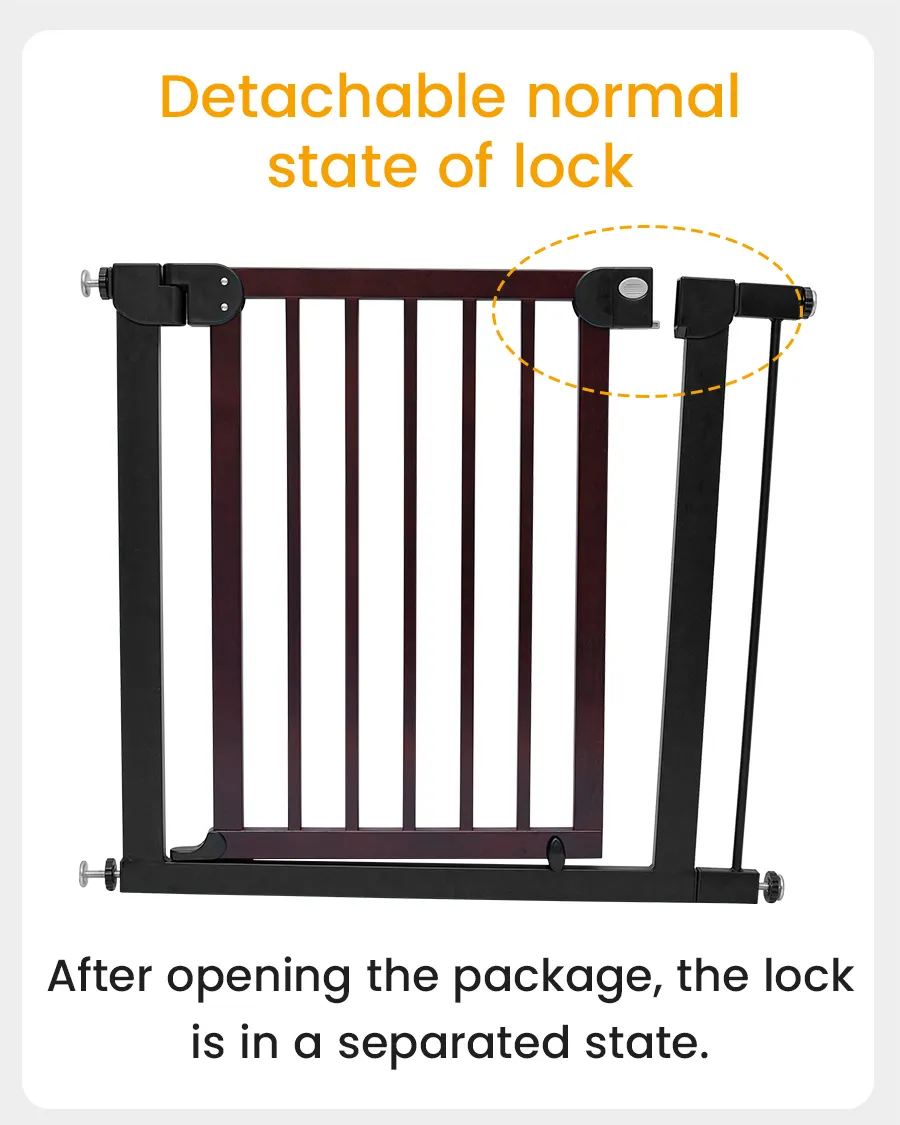detachable baby gate