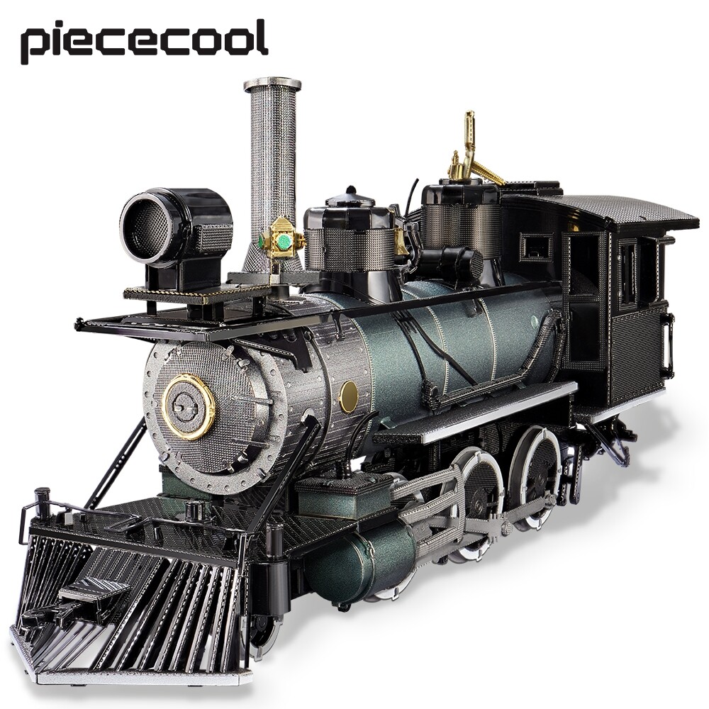 Piececool 3D Câu Đố kim loại Mogul đầu máy Xe Lắp Ráp Bộ mô hình đồ chơi xếp hình trang trí