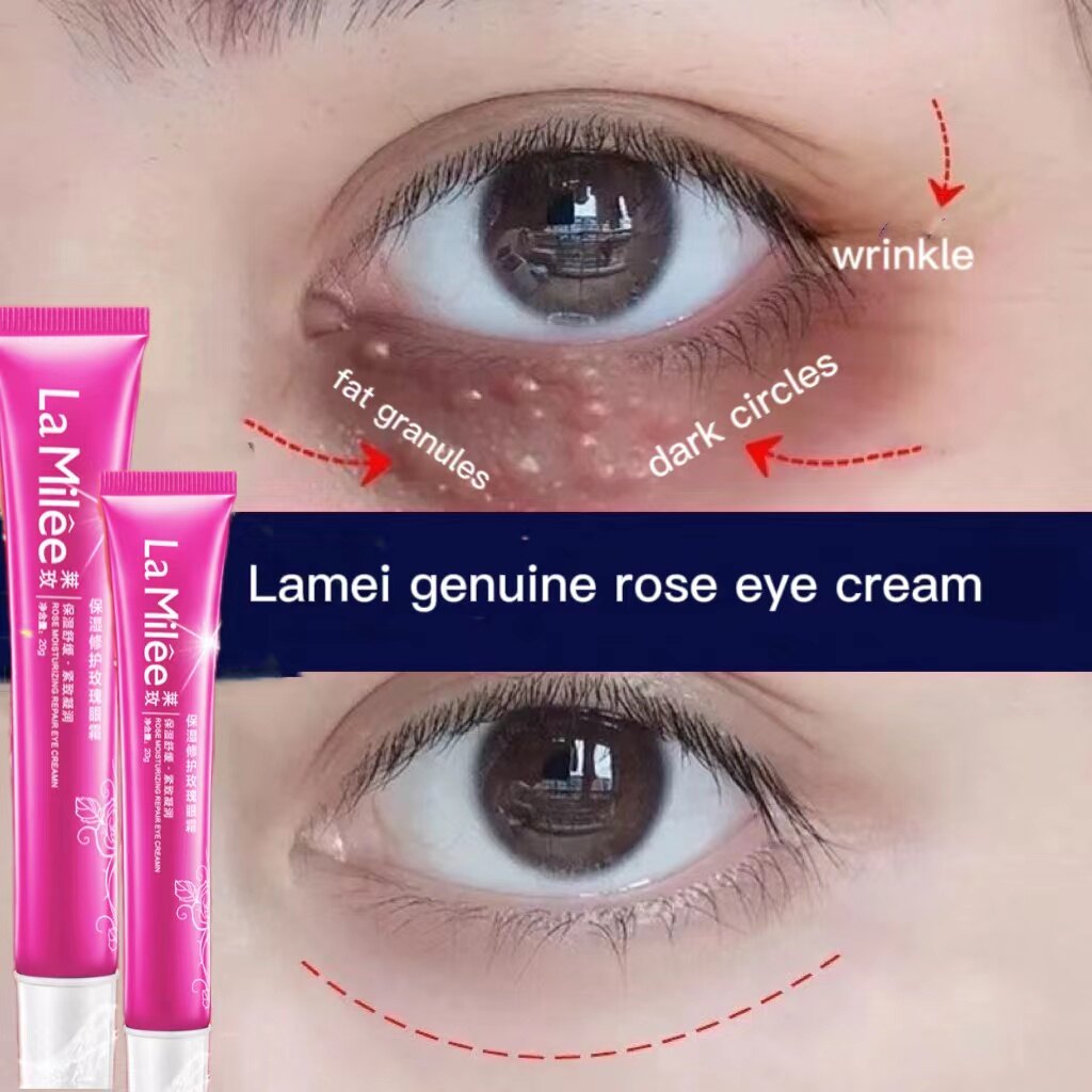 Gambar Eye cream, firming eye cream, eye care cream, lightening dark circles, eye bags, fine lines, lifting eyes, anti wrinkle and anti puffiness, firming skin, removing eye bags, removing fat particles, lifting and tightening eyes 20g official authentic