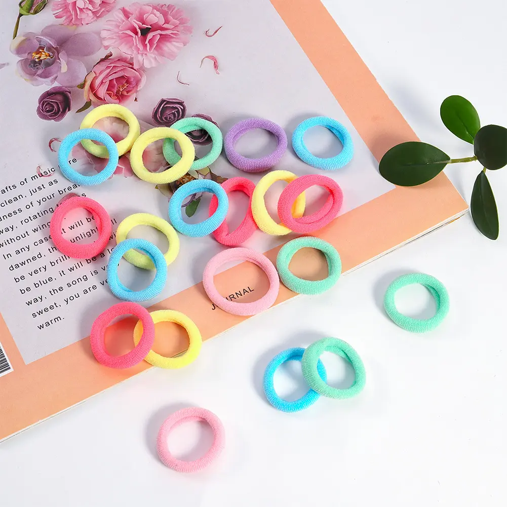 soft baby hair ties