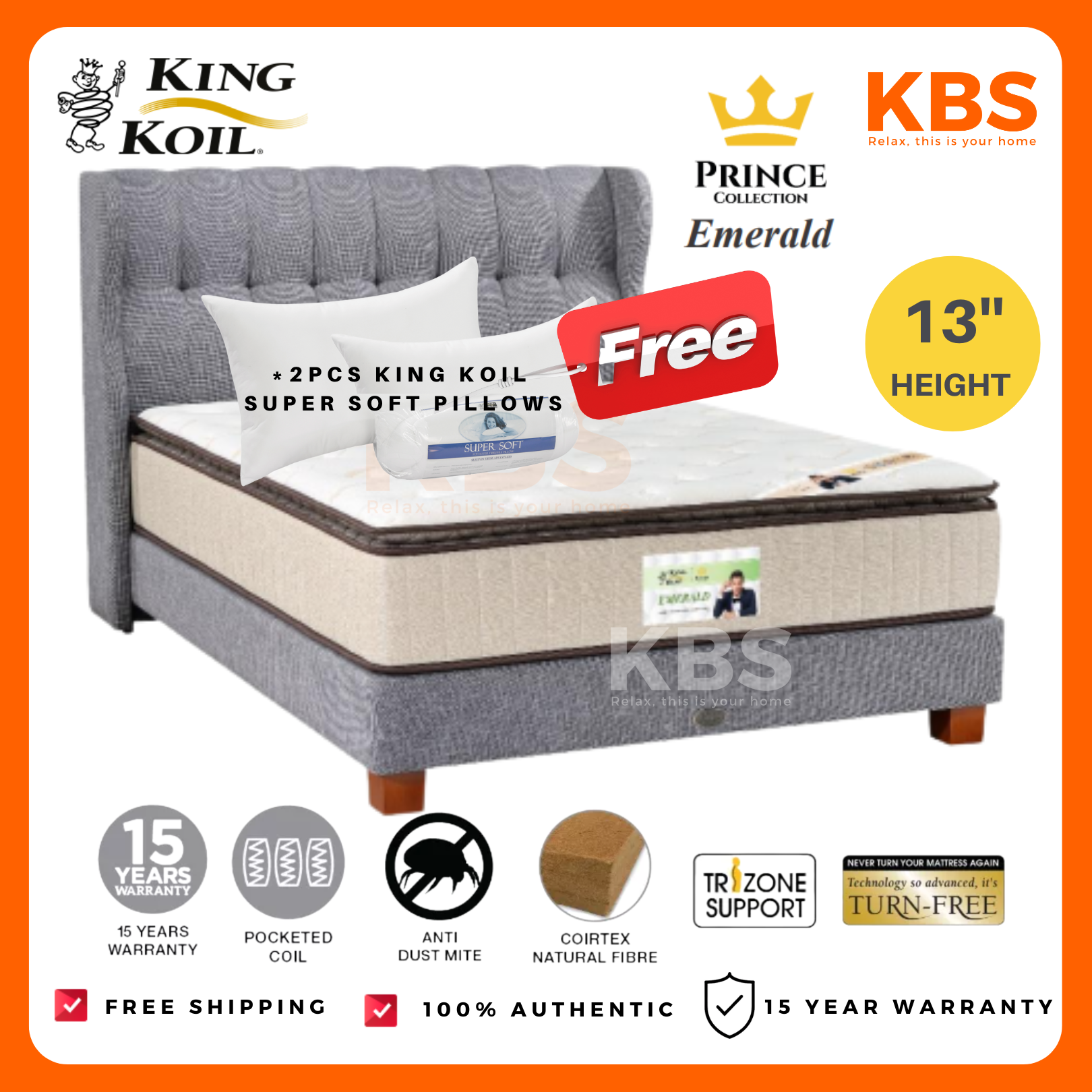 king koil regal comfort