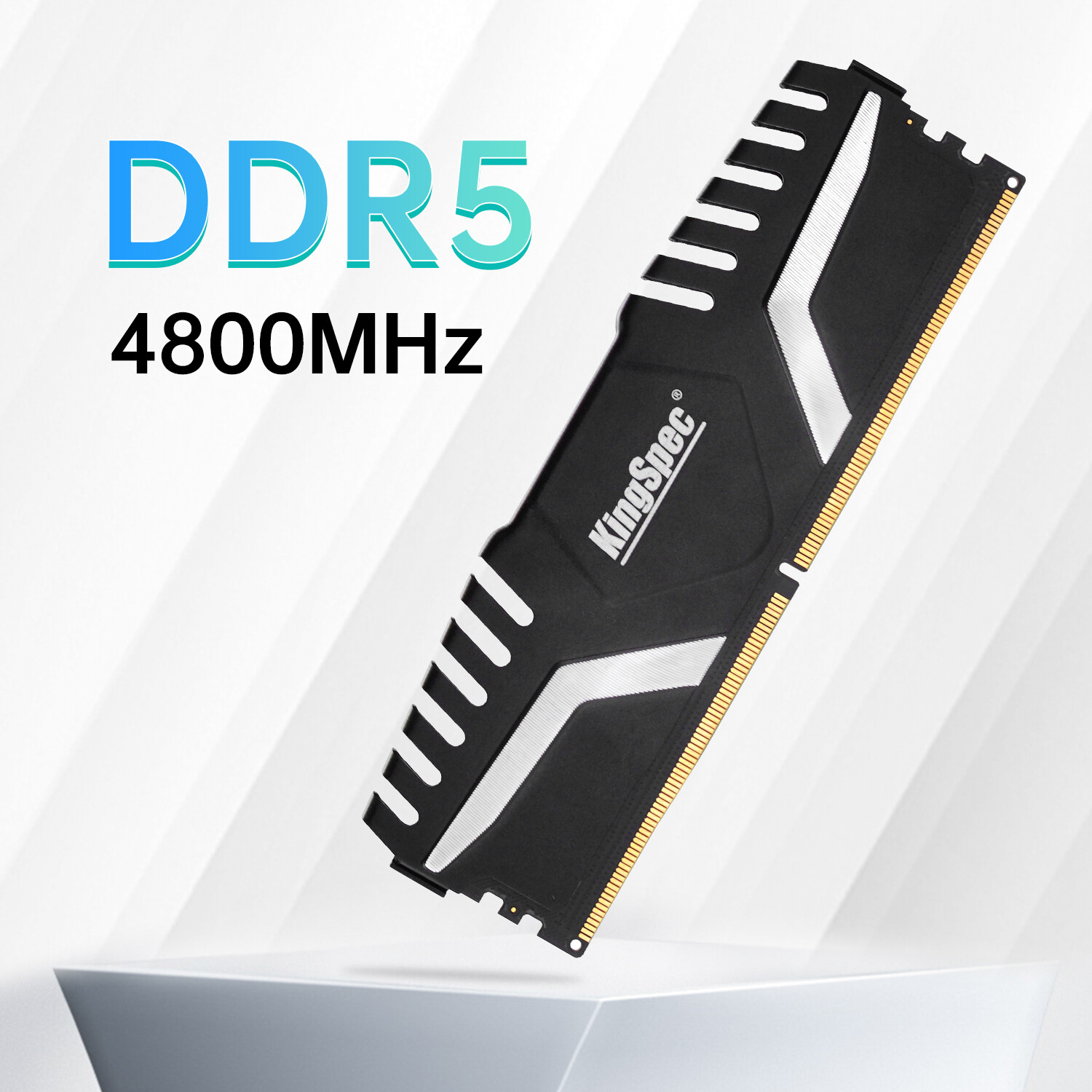 Kingspec memoria ram ddr5 ram máy tính để bàn 16gb 4800mhz udimm xmp bộ nhớ ram ddr4 cho máy tính để bàn ddr5 1.1v bộ nhớ máy tính để bàn cho pc z690