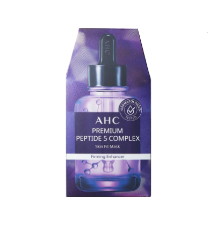 Gambar AHC Premium Peptide 5 Complex Skin Fit Mask Firming Enhancer (5s)