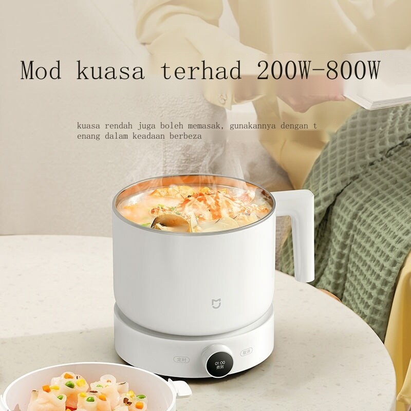 Gambar 9ZhouGZ Millet intelligentskillet split type electric skillet household multi functionalwhite pot cooking the dormitory students