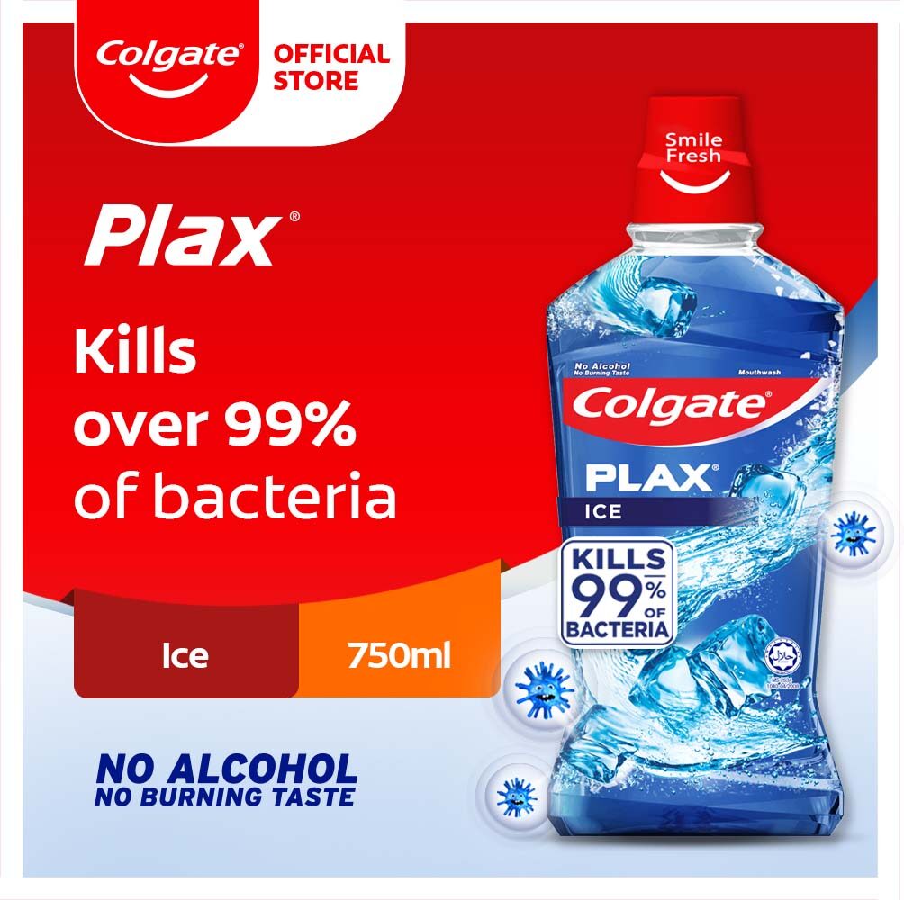 Gambar Colgate Plax Ice Mouthwash 750ml