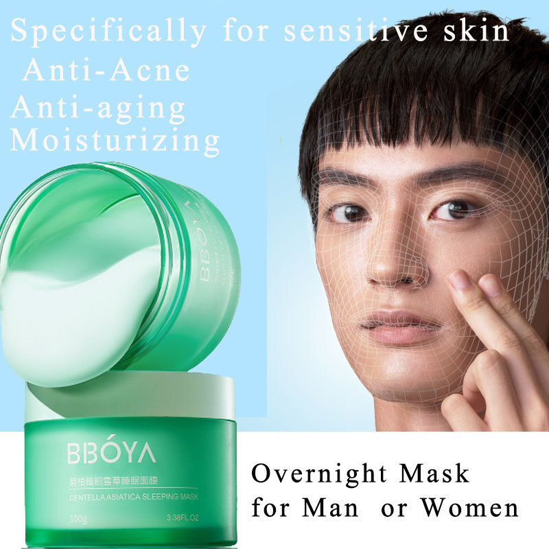 Mặt Nạ Nam Giới Ocean Moisturizing Repair Sleep Mask Trị Mụn, Loại Bỏ Mụn Đầu Đen, Chống Lão Hóa, Giảm Thiểu Lỗ Chân Lông Mặt Nạ, Làm Sạch, Lột Mặt Nạ Làm Đẹp Cho Phụ Nữ Và Nam Giới