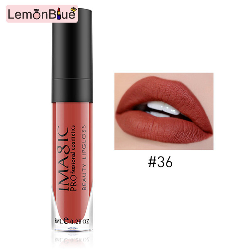 Gambar 17 Color Matte Lipstick Velvet Lip Glaze Color Charm Lasting Non fading Lip Make Matte Velvet Lip Glaze Lip glaze Women Useful
