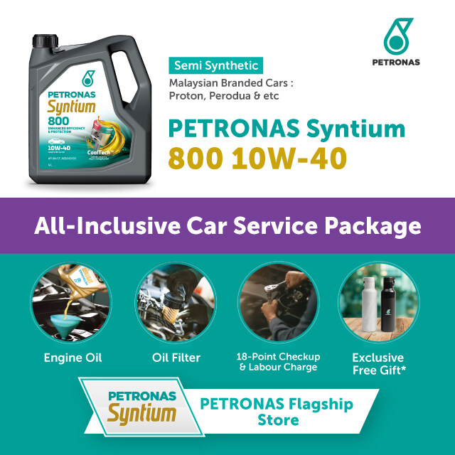 PETRONAS Syntium 3000 5W-30 Fully Synthetic Engine Oil API SN PLUS (4L ...