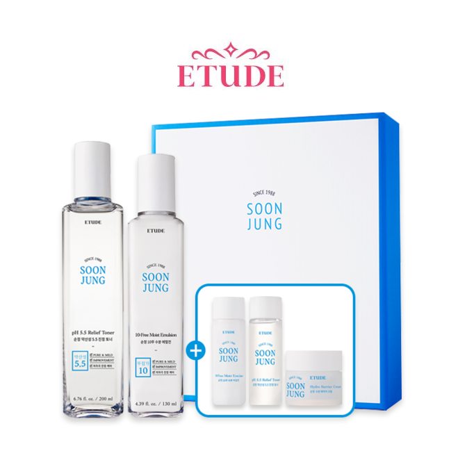 Gambar [ETUDE HOUSE] SoonJung Skin Care Set (2 Kinds)