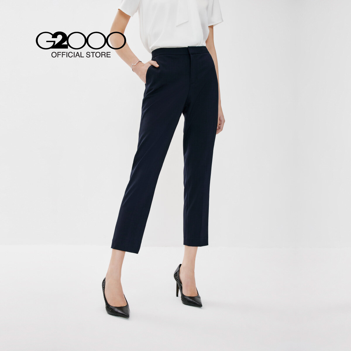 G2000 Woman Mid-Waist Straight Tube Cotton Blend Dress For Formal