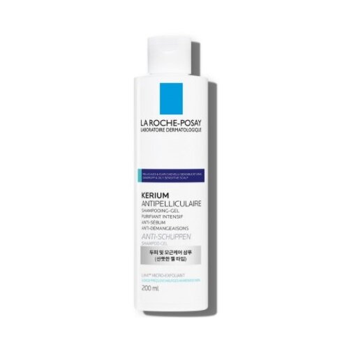 Gambar La roche posay Kerium antipelliculaire shampooing gel 200ml