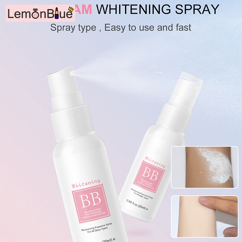 Gambar Spray BB Cream Portable Brighten Whitening Moisturizing Foundation for Women Spray BB Cream Women Girls Portable Brighten Whitening Moisturizing Foundation Long Lasting Concealer Easy to Use Great Gifts