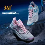 361 Degrees BIG3 6.0 Pro Peppa Pig /SpongeBob SquarePants Chiến đấu thực tế Giày chơi bóng rổ chống trượt chống sốc chống mài mòn Giày thể thao 672521102f/672521103f