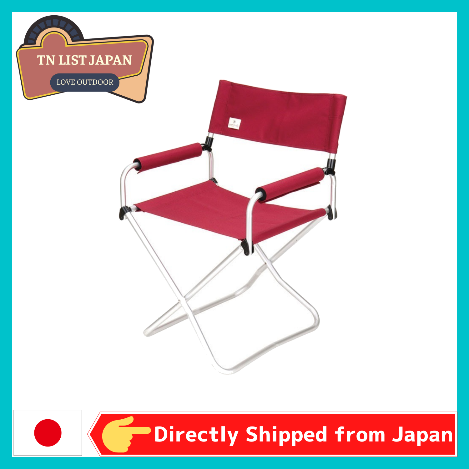 Băng Ghế Cắm Trại Du Lịch Snowpeak Fd Bench Red | Công Ty TNHH